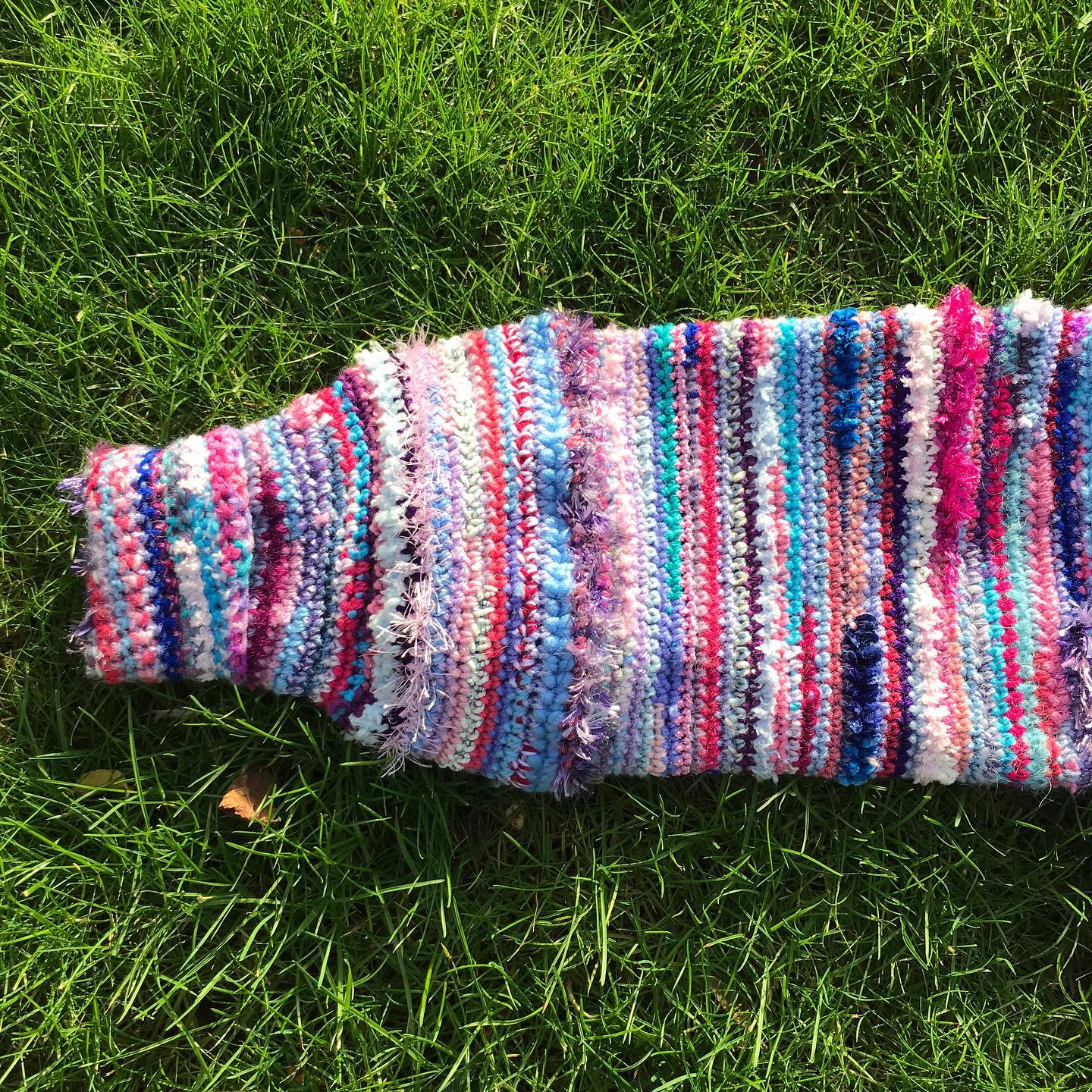 Hydrangea Granny Square Crochet Cropped Jumper