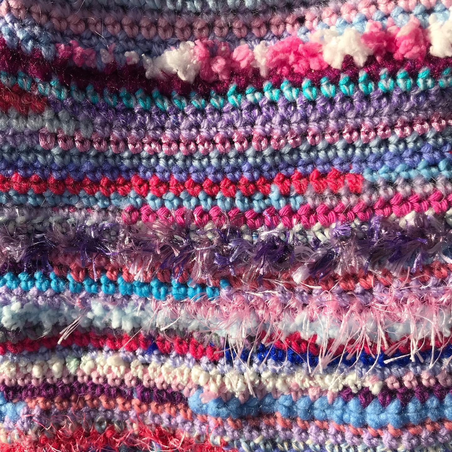 Hydrangea Granny Square Crochet Cropped Jumper