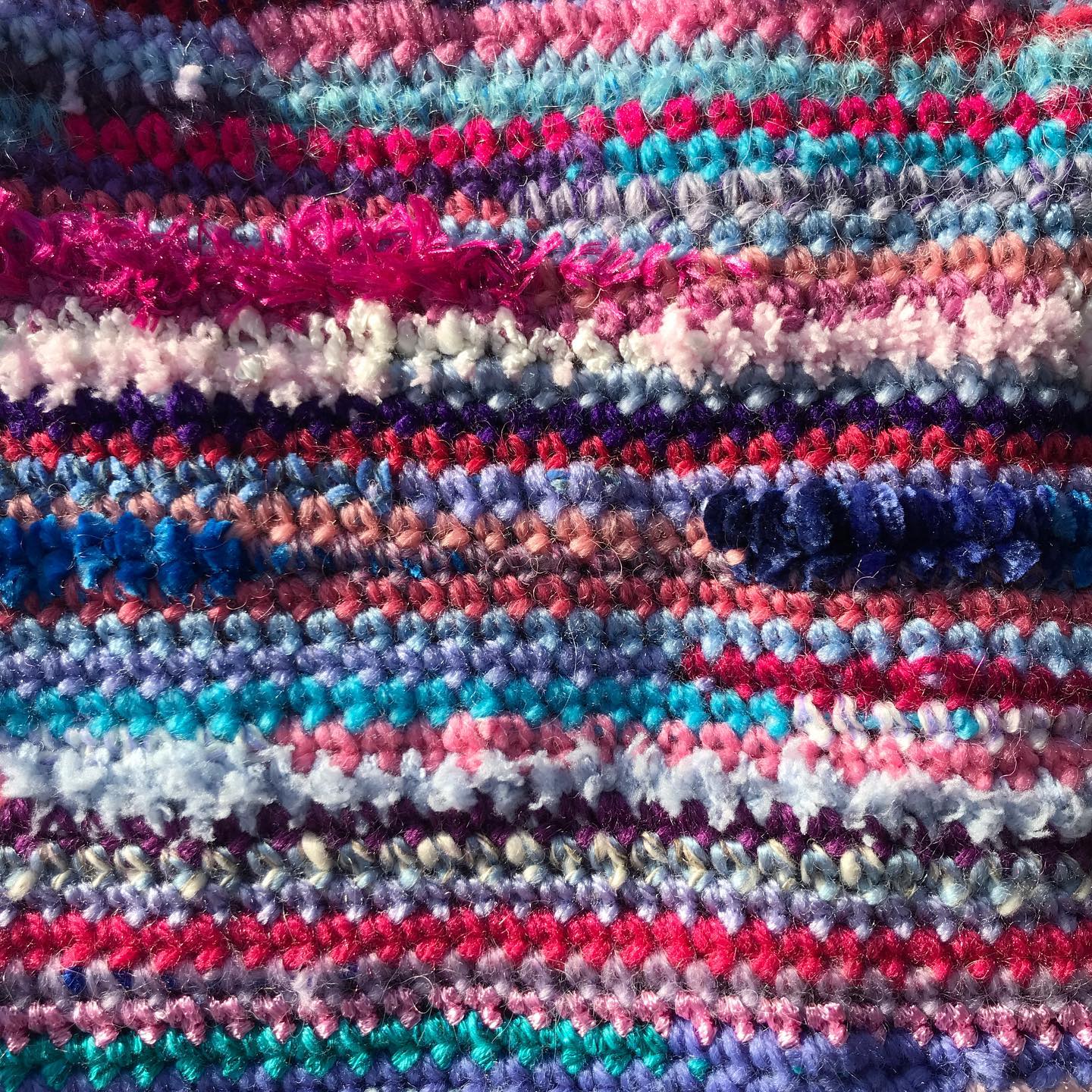 Hydrangea Granny Square Crochet Cropped Jumper