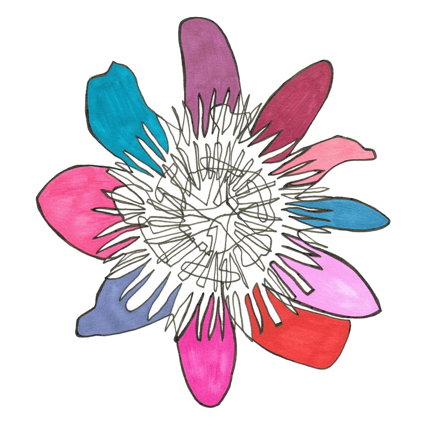 Passiflora Sticker